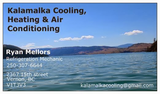 Kalamalka Cooling, Refrigeration, Heating & Air Conditioning | 2367 15 St, Vernon, BC V1T 3V3, Canada | Phone: (250) 307-6644