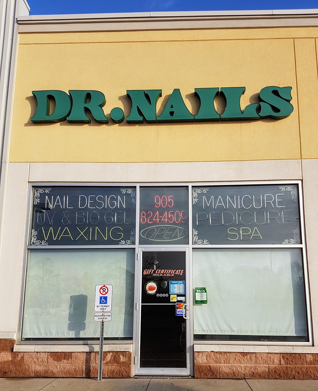Dr Nails | 3945 Doug Leavens Blvd, Mississauga, ON L5N 0A5, Canada | Phone: (905) 824-4509