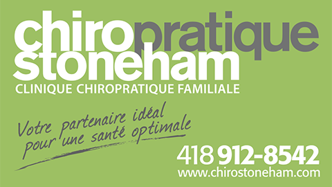 Chiropratique Stoneham | La Jacques, Cartier, 85 Chemin de lÉglise, Stoneham-et-Tewkesbury, QC G3C 1P2, Canada | Phone: (418) 912-8542