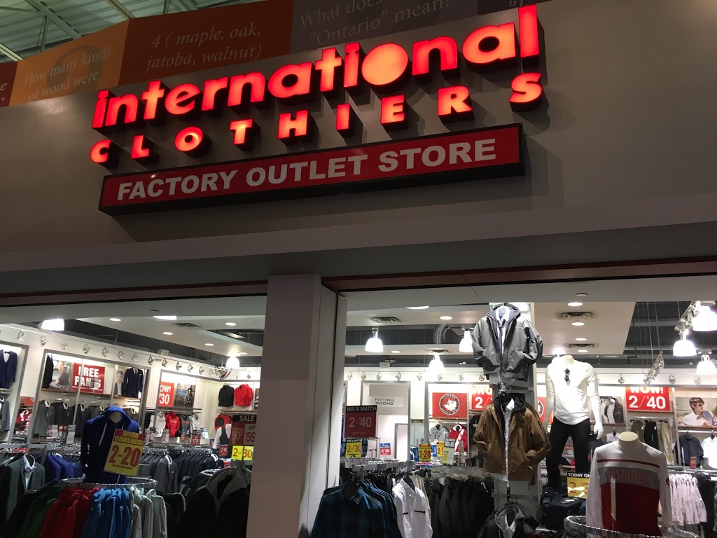 International Clothiers | 1 Bass Pro Mills Dr, Concord, ON L4K 5W4, Canada | Phone: (905) 761-9687