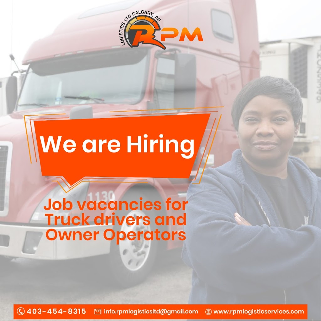 RPM Logistics | 6424 36 St NE Unit 9 220, Calgary, AB T3H 4V8, Canada | Phone: (403) 454-8315