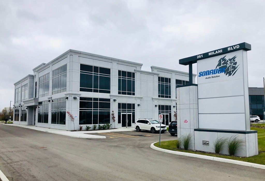 Sonavox Canada Inc. | 261 Milani Blvd Unit 100, Woodbridge, ON L4H 4E3, Canada | Phone: (905) 265-2060