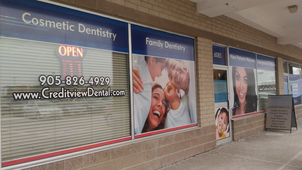 Creditview Dental | 6085 Creditview Rd, Mississauga, ON L5V 2A8, Canada | Phone: (905) 826-4929