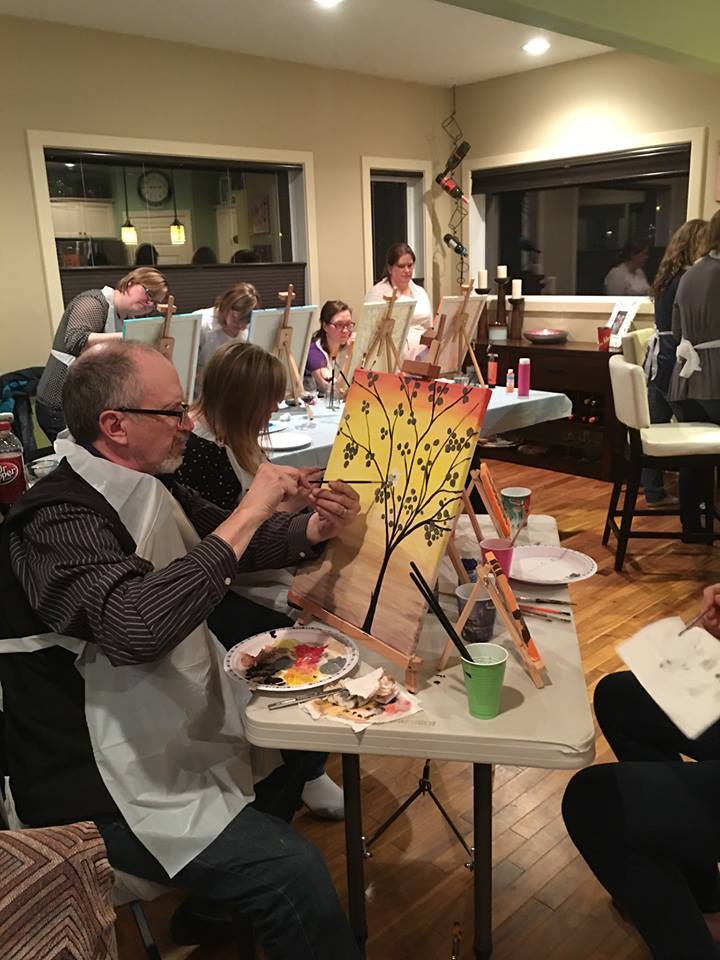 Painting with Andrea | 485 Davenport Pl, Sherwood Park, AB T8H 0J2, Canada | Phone: (780) 242-3916