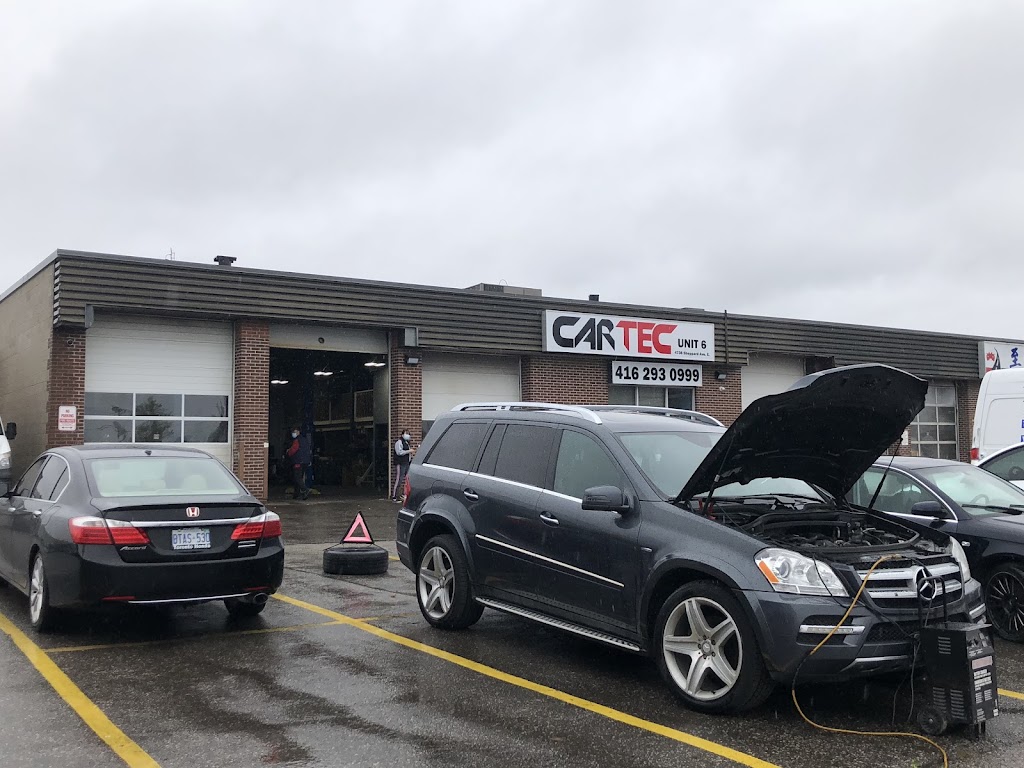 Cartec automotive service center | 4736 Sheppard Ave E unit6, Scarborough, ON M1S 3V6, Canada | Phone: (416) 293-0999