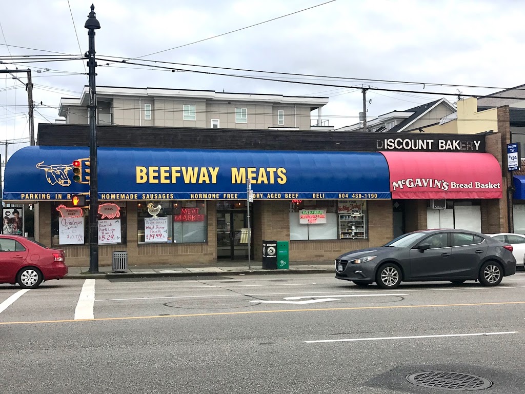 Beefway Meats Ltd | 2519 Kingsway, Vancouver, BC V5R 5H3, Canada | Phone: (604) 438-1190