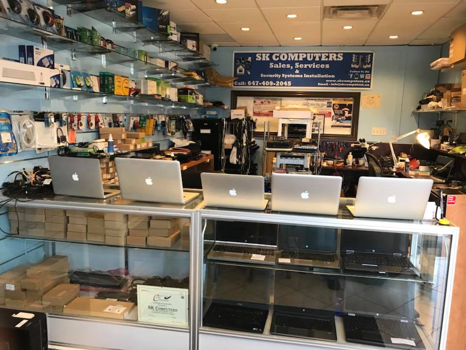 SK Computers | 90 Kennedy Rd S, Brampton, ON L6W 3E7, Canada | Phone: (647) 409-2045