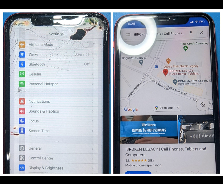 iBROKEN LEGACY | Cell Phones, Tablets and Computers | 180 Legacy Main St SE #155, Calgary, AB T2X 4R9, Canada | Phone: (825) 222-4114