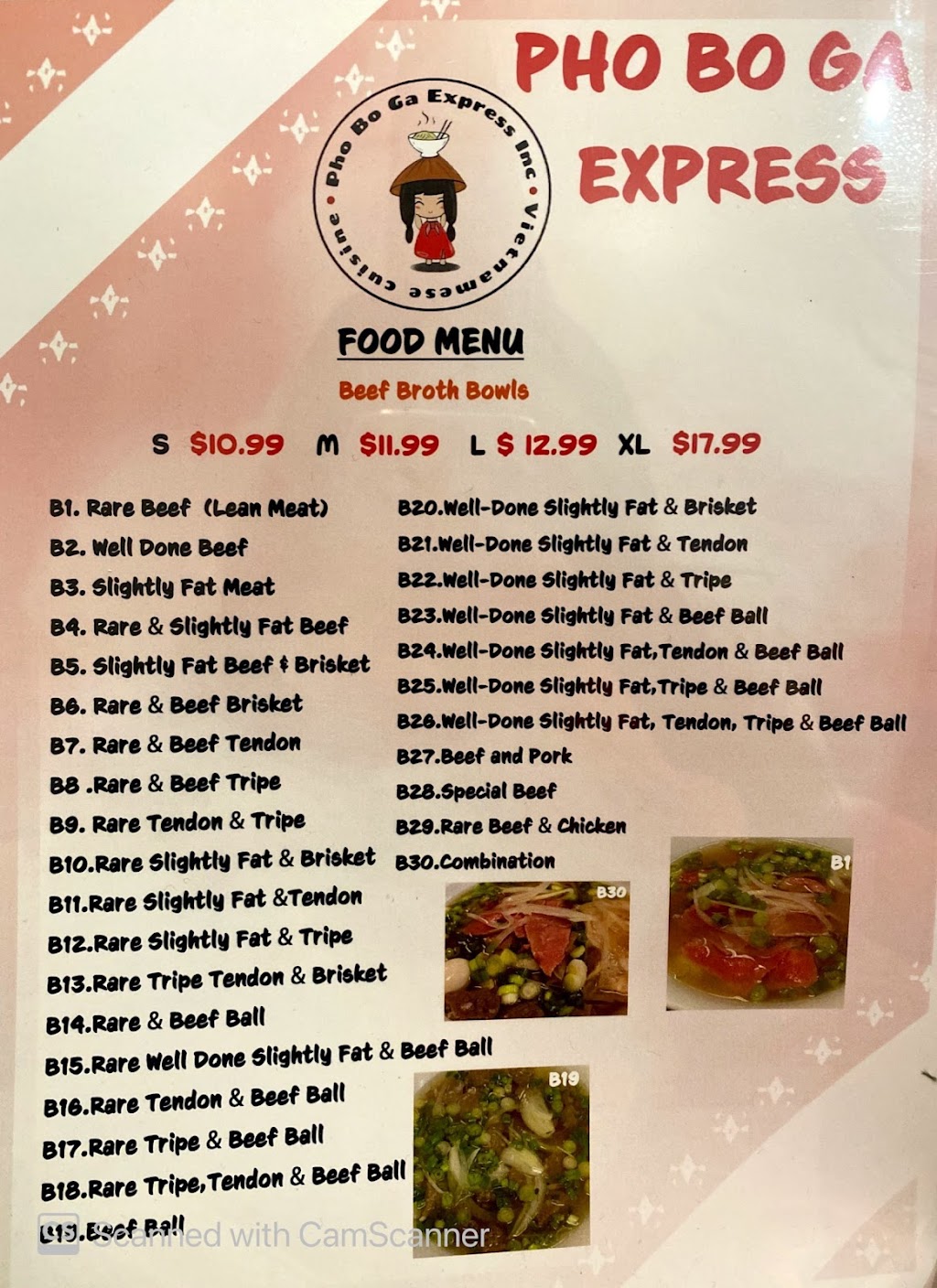 Pho Bo Ga Express | 843 Somerset St W, Ottawa, ON K1R 7M1, Canada | Phone: (613) 230-6000