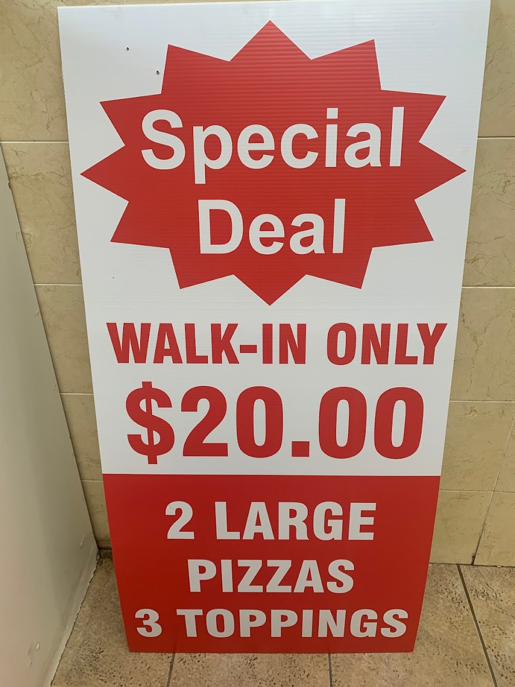 DOUBLE A PIZZA | 2200 Queen St E, Brampton, ON L6S 4G9, Canada | Phone: (905) 791-6600
