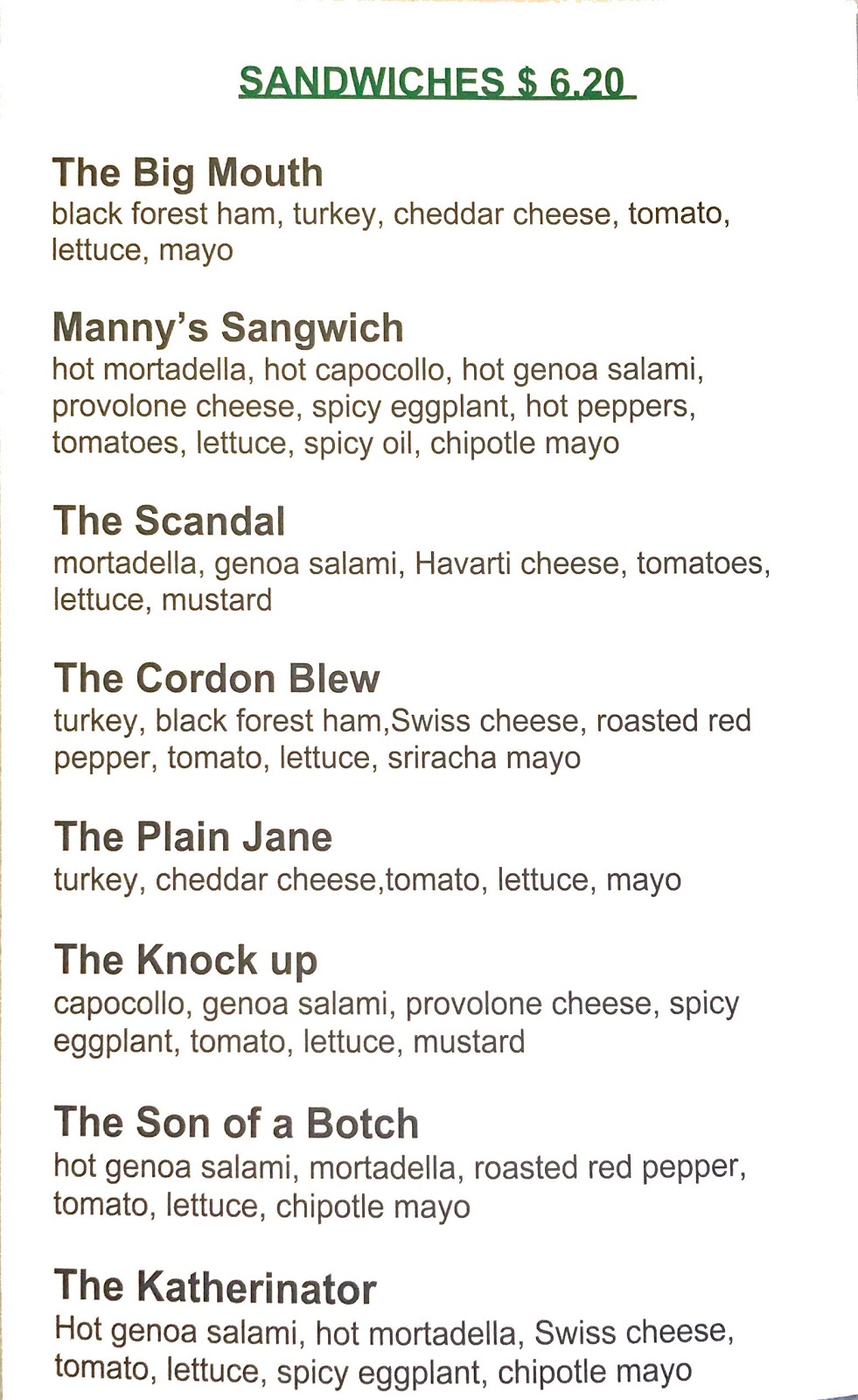 The Sandwich Stop | C, 2285 St Laurent Blvd #10, Ottawa, ON K1G 4Z6, Canada | Phone: (613) 680-6844