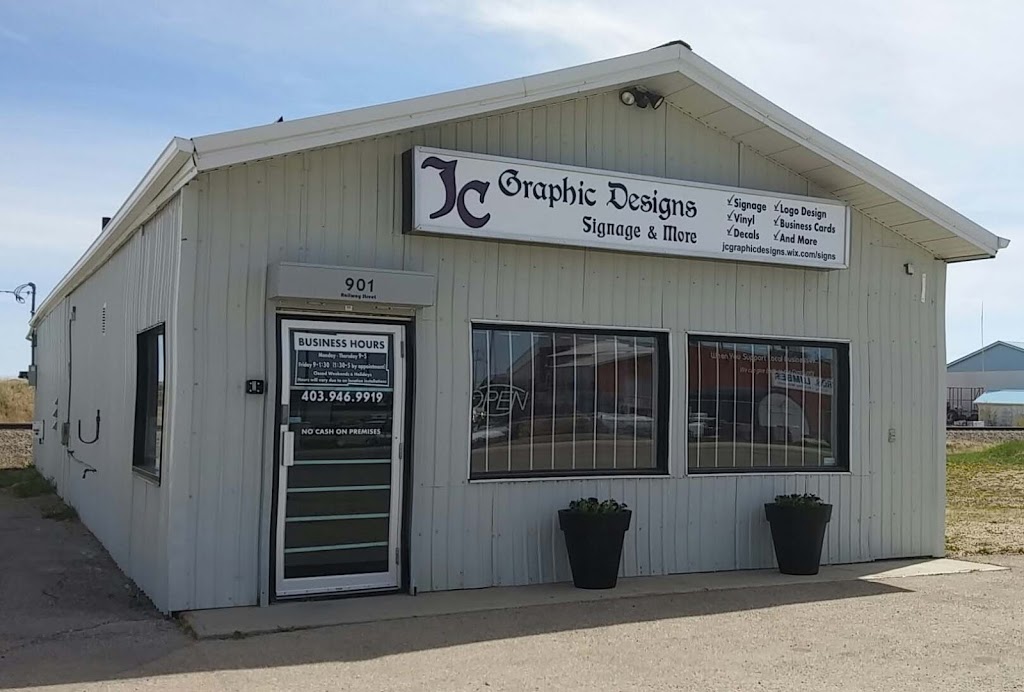 JC Graphic Designs | 901 Railway St, Crossfield, AB T0M 0S0, Canada | Phone: (403) 946-9919