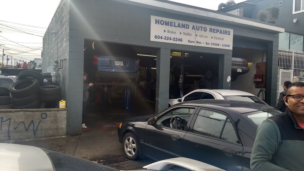 Homeland Auto Repairs Ltd | 5000 Victoria Dr, Vancouver, BC V5P 3T8, Canada | Phone: (604) 324-2246