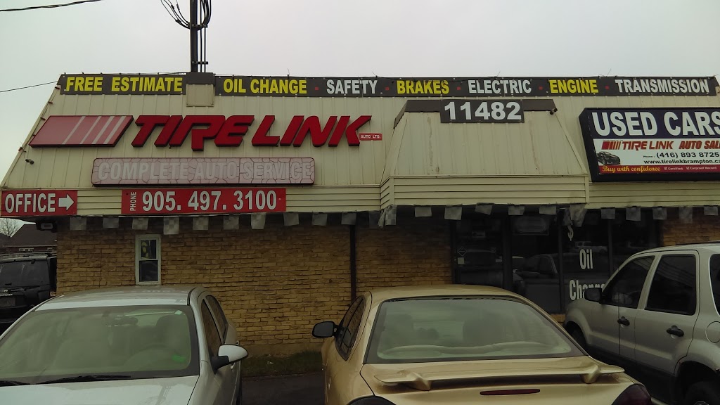 Tirelink Auto Ltd | 11482 Hurontario St, Brampton, ON L7A 1E6, Canada | Phone: (905) 497-3100