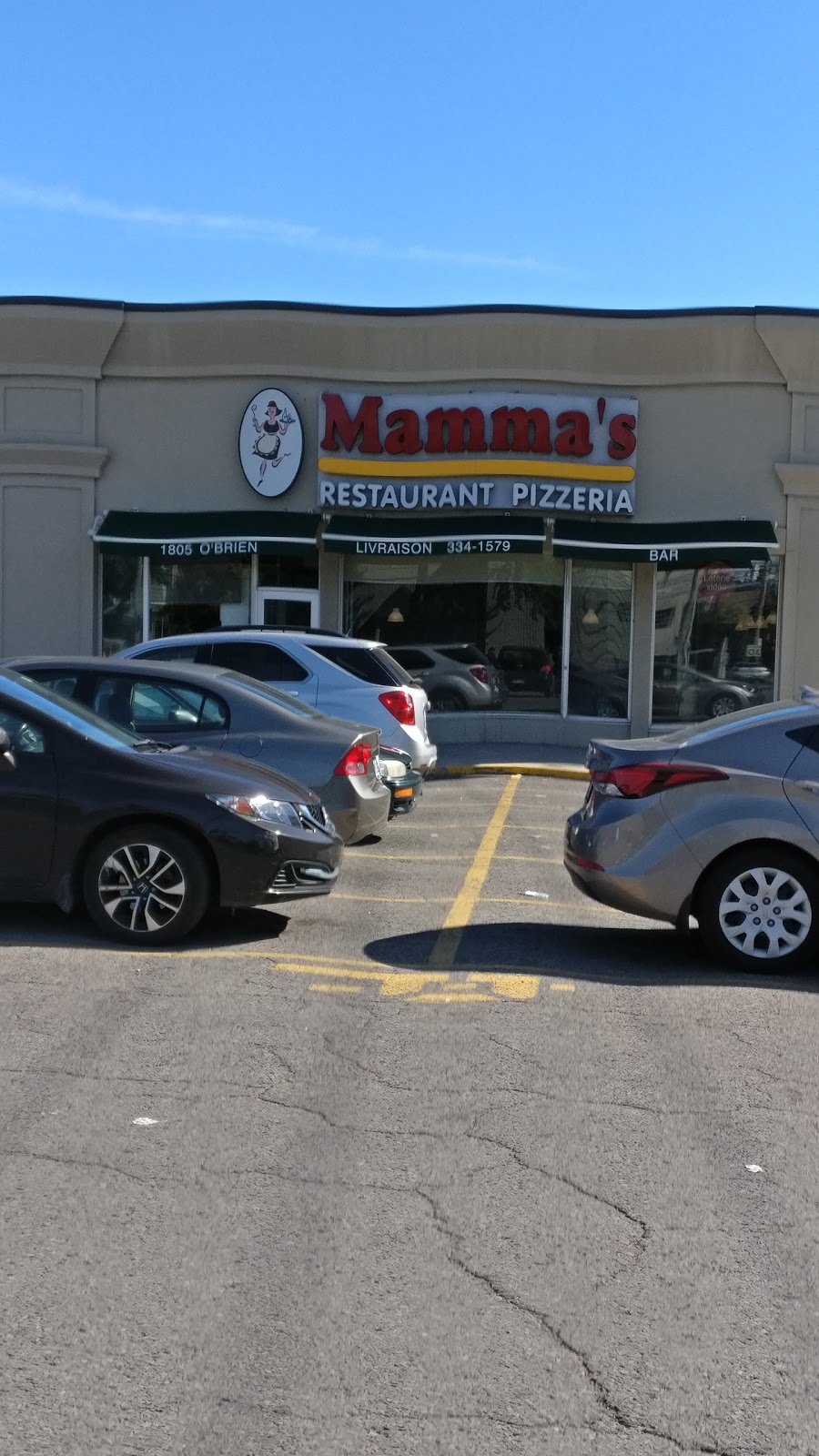 Mammas Restaurant Pizzeria | 1805 Avenue OBrien, Saint-Laurent, QC H4L 3W6, Canada | Phone: (514) 334-1579