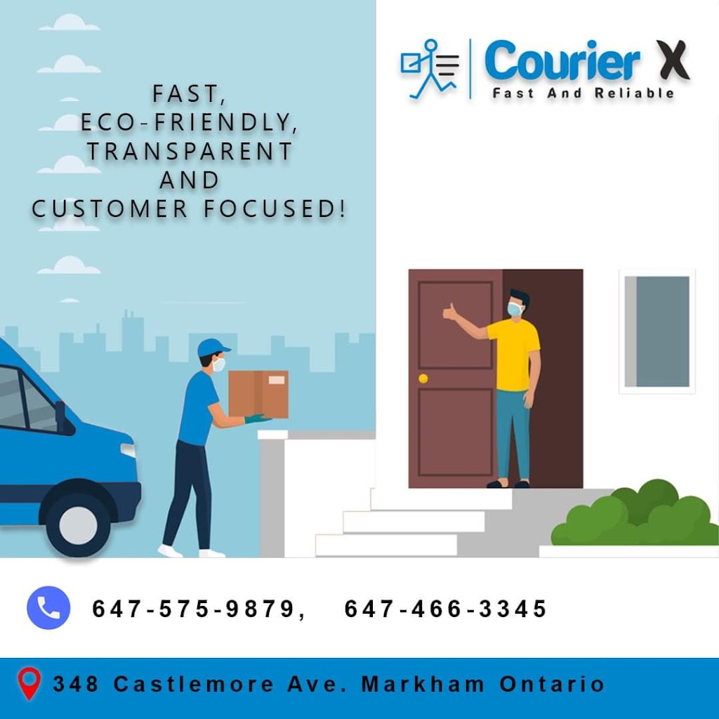 Courier X | 348 Castlemore Ave, Markham, ON L6C 2R6, Canada | Phone: (647) 575-9879