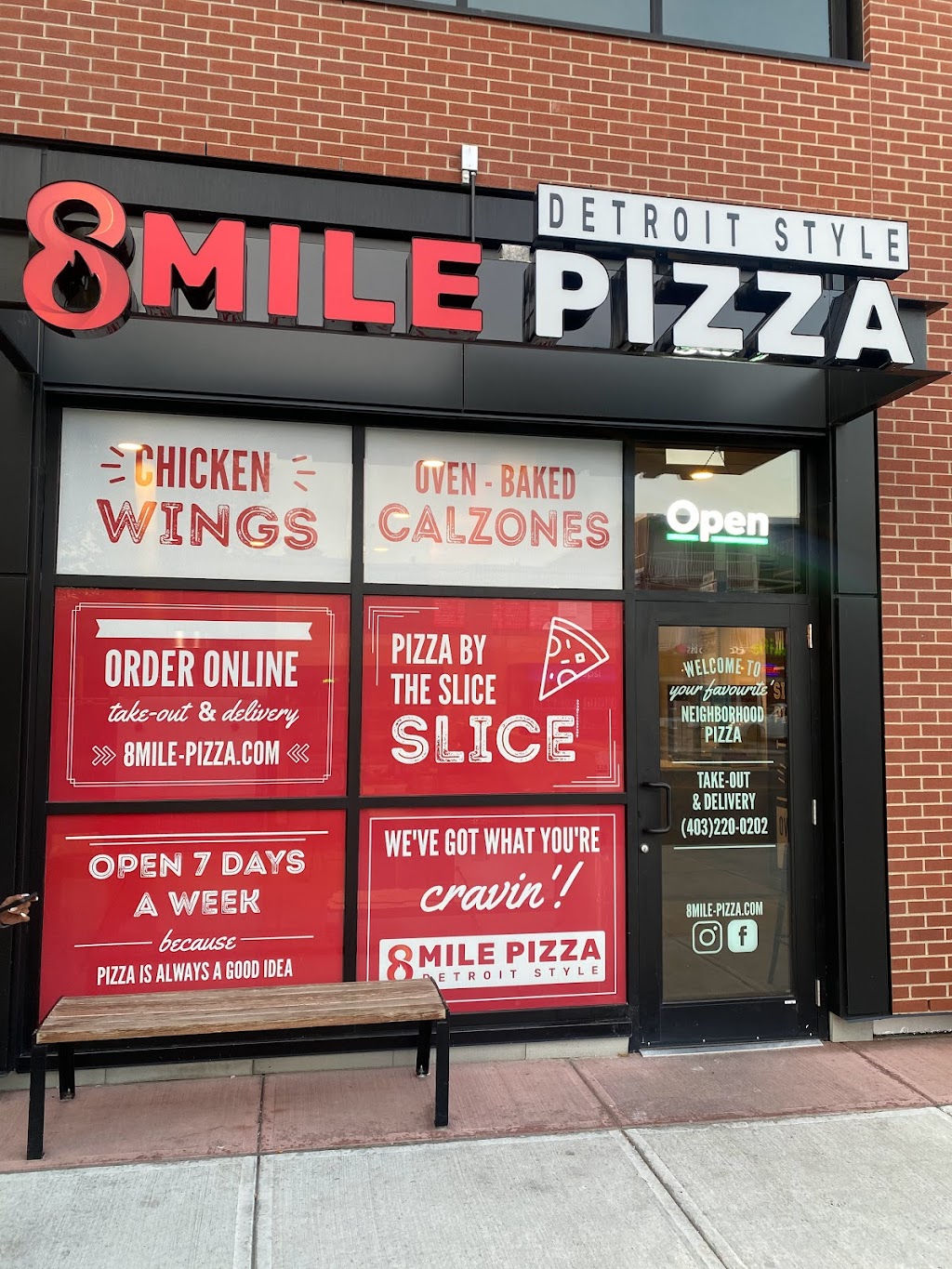 Red Top Pizza - Detroit Style (Brentwood) | 1350 Northmount Dr NW, Calgary, AB T2L 0E8, Canada | Phone: (403) 270-4688