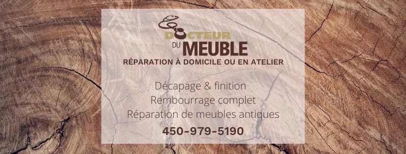 Docteur du Meuble | 206 Rue des Grands-Pics, Saint-Colomban, QC J5K 0H7, Canada | Phone: (450) 979-5190