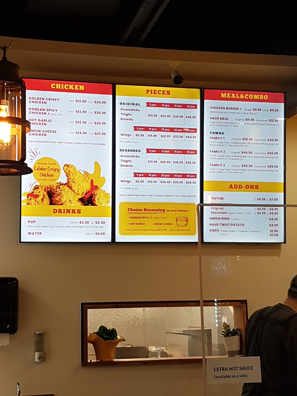 Chicken Haus | 3304 64 St NE #18, Calgary, AB T1Y 5R4, Canada | Phone: (403) 798-0501