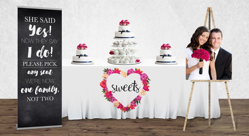 Best Wedding Backdrops & Signs | 7676 Woodbine Ave #11, Markham, ON L3R 2N2, Canada | Phone: (647) 242-7377