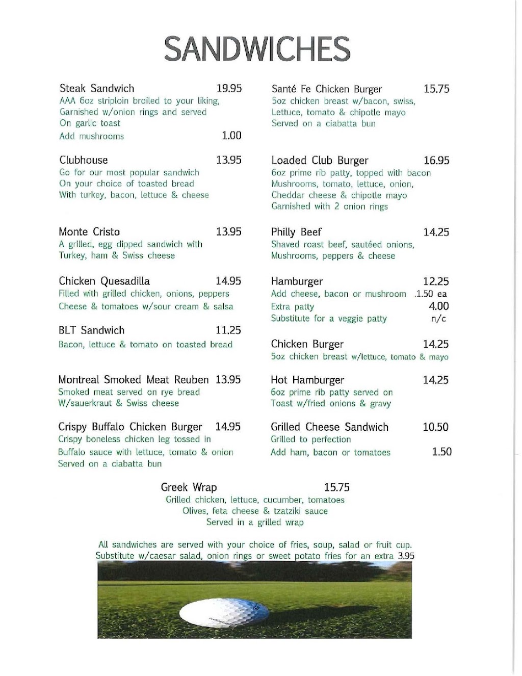 Woodvale Clubhouse Restaurant | 4540 50 St NW, Edmonton, AB T6L 6B6, Canada | Phone: (780) 462-2101