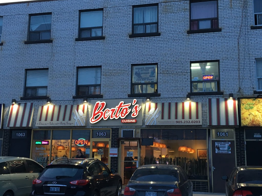 Bertos Restaurant | 1063 Dundas St W, Mississauga, ON L5C 1C3, Canada | Phone: (905) 232-0203