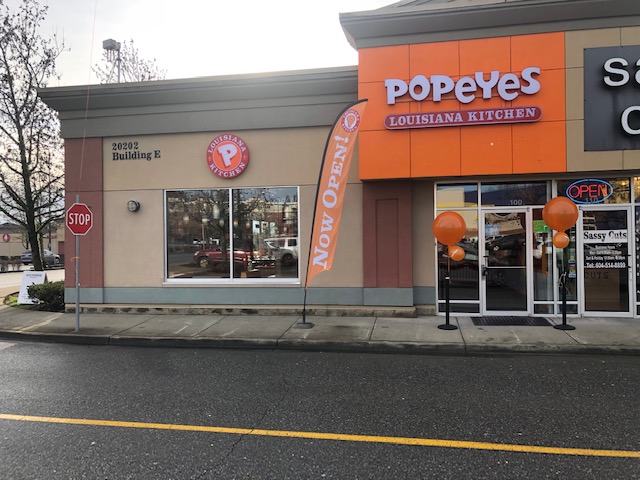 Popeyes Louisiana Kitchen | 20202 66 Ave #100, Langley City, BC V2Y 1P3, Canada | Phone: (604) 427-4711