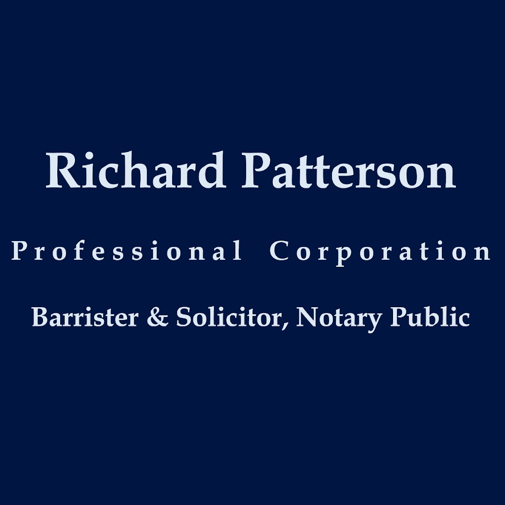 Richard Patterson Professional Corporation - Barrister & Solicit | 1801 Lakeshore Rd W #113, Mississauga, ON L5J 1J6, Canada | Phone: (905) 916-2484