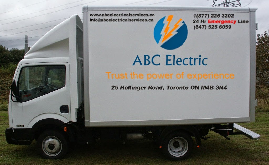 ABC Electrical Services | 25 Hollinger Rd #3, East York, ON M4B 3N4, Canada | Phone: (877) 226-3202