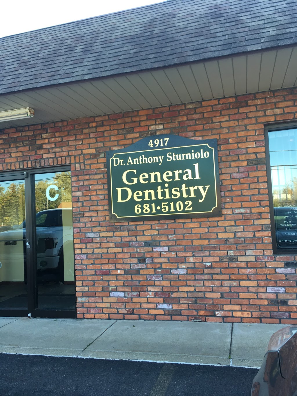 Dr. Anthony C. Sturniolo, DDS | 4917 William St, Lancaster, NY 14086, USA | Phone: (716) 681-5102