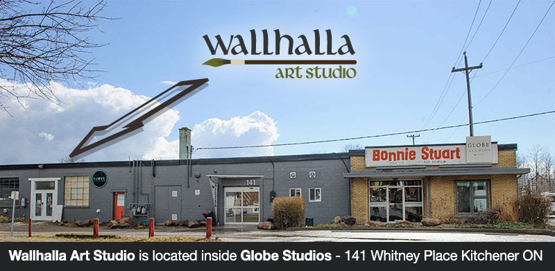 Wallhalla Art Studio | 423 Westwood Dr #45, Kitchener, ON N2M 5B5, Canada | Phone: (226) 972-7169