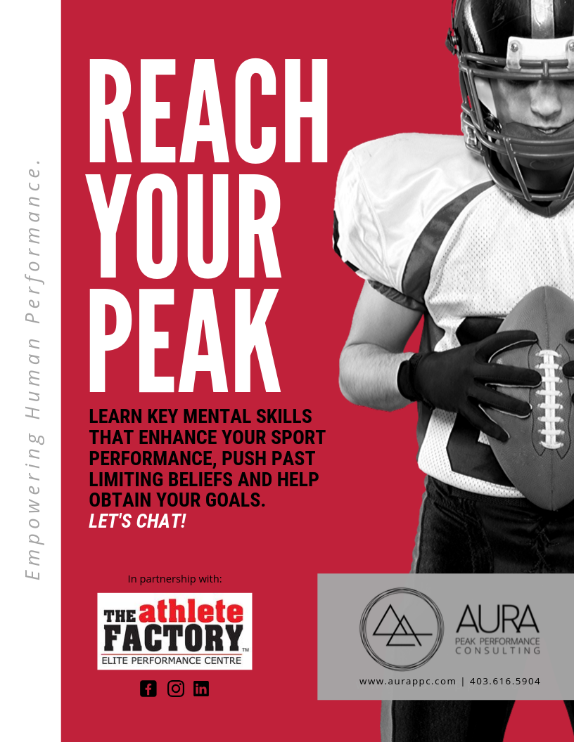 AURA Peak Performance Consulting (AURA PPC) | 11500 29 St SE #105, Calgary, AB T2Z 3W9, Canada | Phone: (403) 616-5904