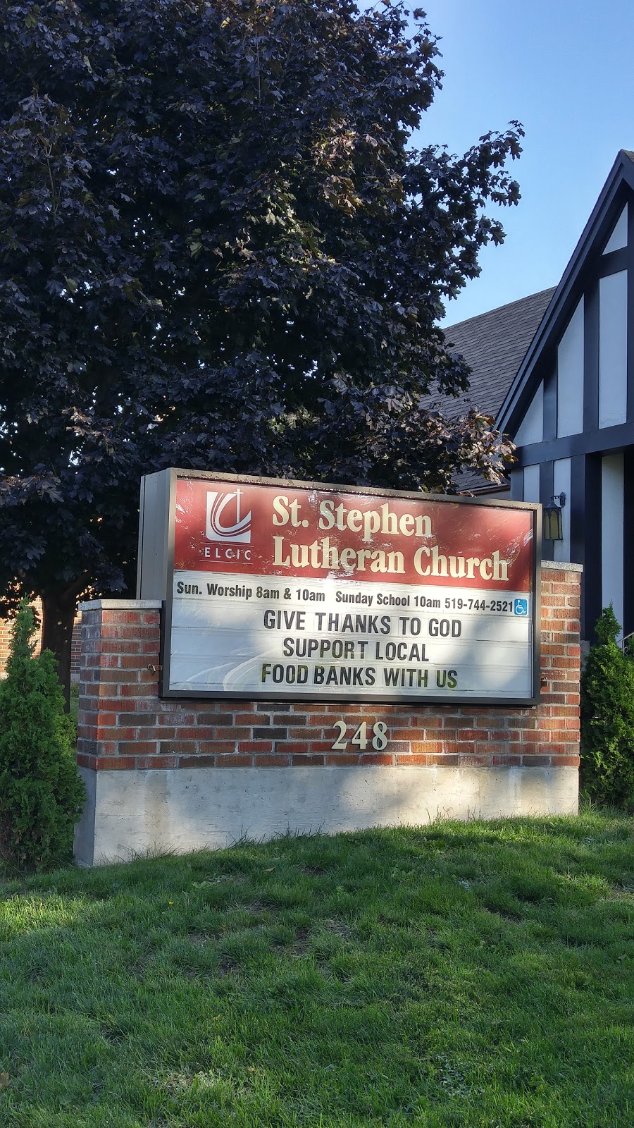 St. Stephens Lutheran Church | 248 Highland Rd E, Kitchener, ON N2M 3W2, Canada | Phone: (519) 744-2521
