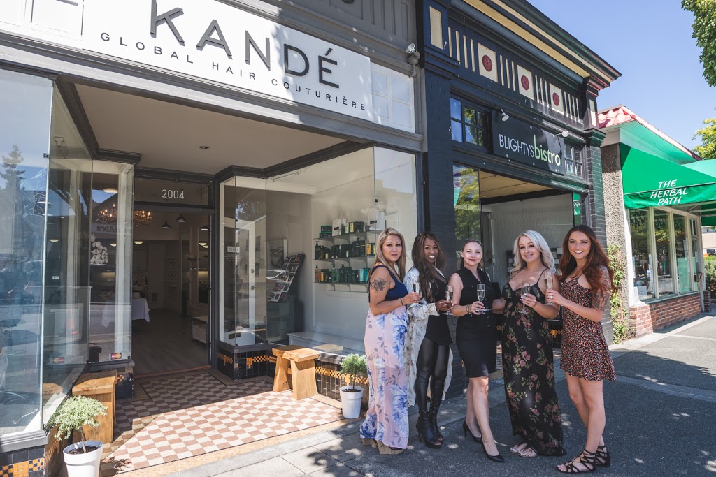 Kande Global Hair Couturiere | 2004 Oak Bay Ave, Victoria, BC V8R 1E4, Canada | Phone: (250) 590-7317