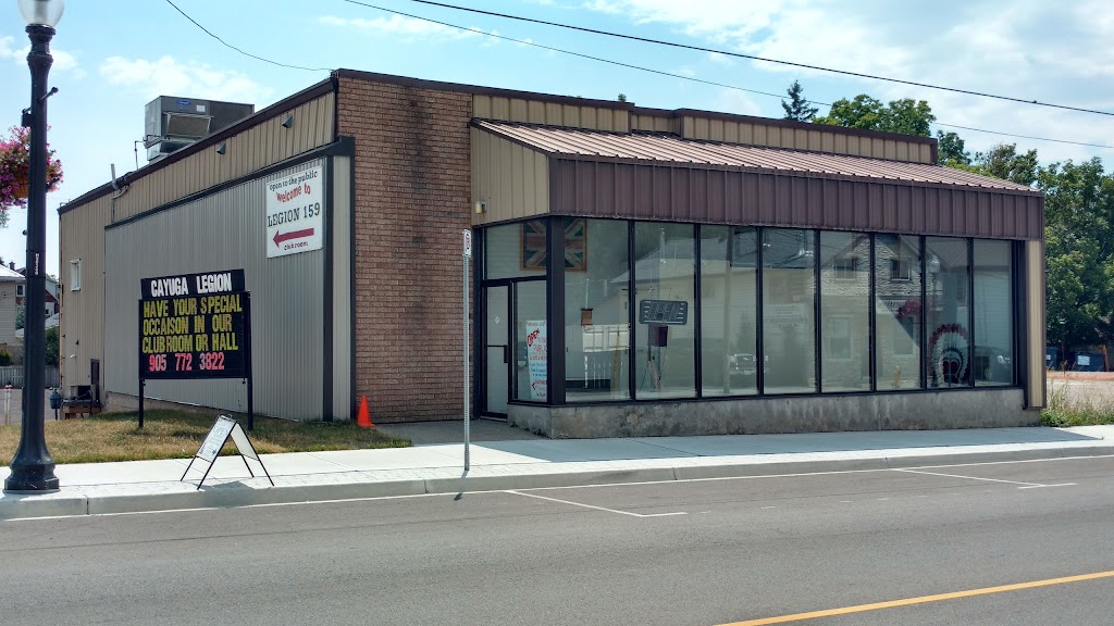 Royal Canadian Legion Branch 159 | 11 Talbot St W, Cayuga, ON N0A 1E0, Canada | Phone: (905) 772-3822
