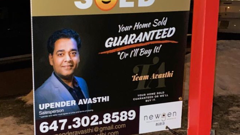 Upender Avasthi Your Home Sold Guaranteed or Ill Buy it | 55 Town House Crescent, Brampton, ON L6W 3C3, Canada | Phone: (647) 302-8589