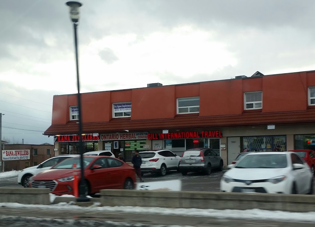 Gill International Travel | 7162 Airport Rd, Mississauga, ON L4T 2H2, Canada | Phone: (905) 671-8400