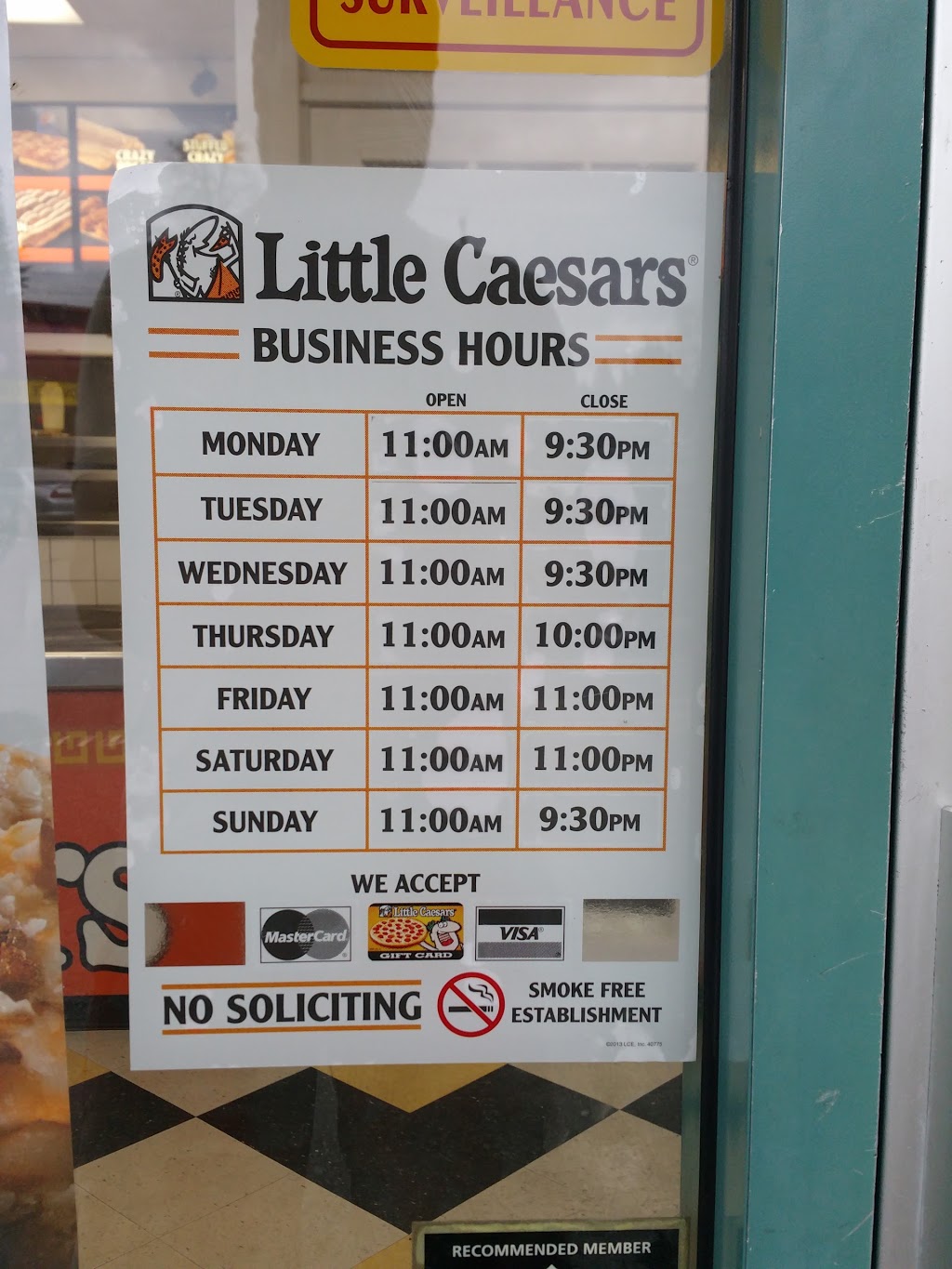 Little Caesars Pizza | 1475 Prairie Ave, Port Coquitlam, BC V3B 1T3, Canada | Phone: (604) 942-1666