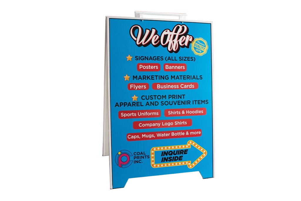 Coal Prints & Signs | 13979 104 Ave #108, Surrey, BC V3T 1X1, Canada | Phone: (604) 498-7058
