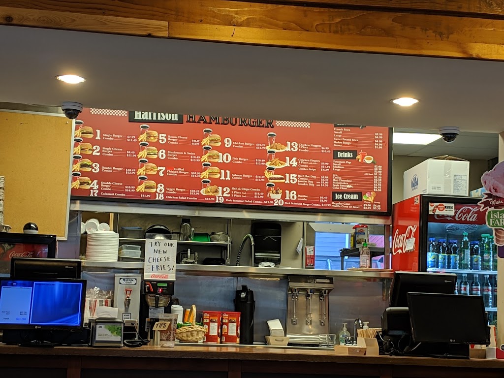 Harrison Hamburgers | 111-196 Esplanade Ave, Harrison Hot Springs, BC V0M 1K0, Canada | Phone: (604) 796-5554