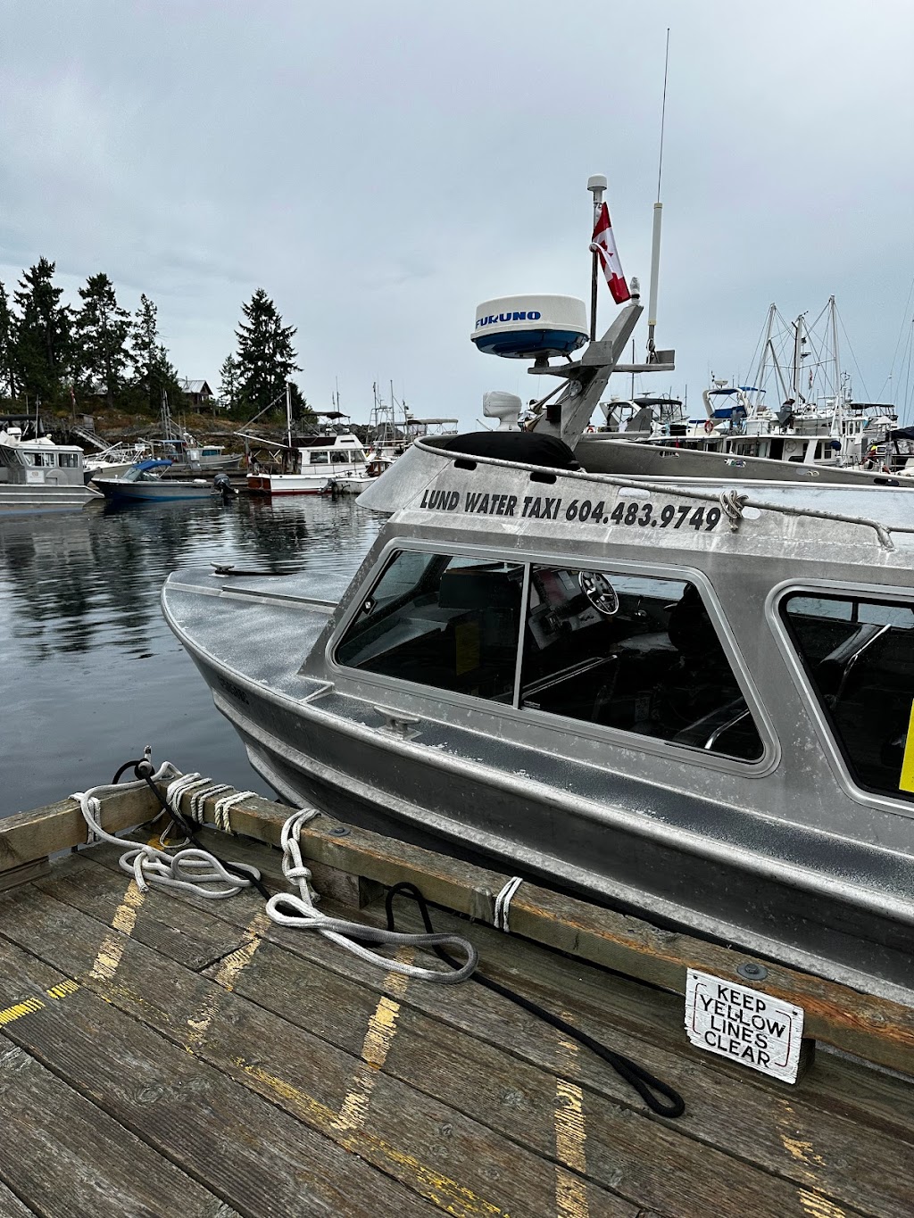 Lund Water Taxi | 1431 Lund Highway, Lund, BC V0N 2G0, Canada | Phone: (604) 483-9749