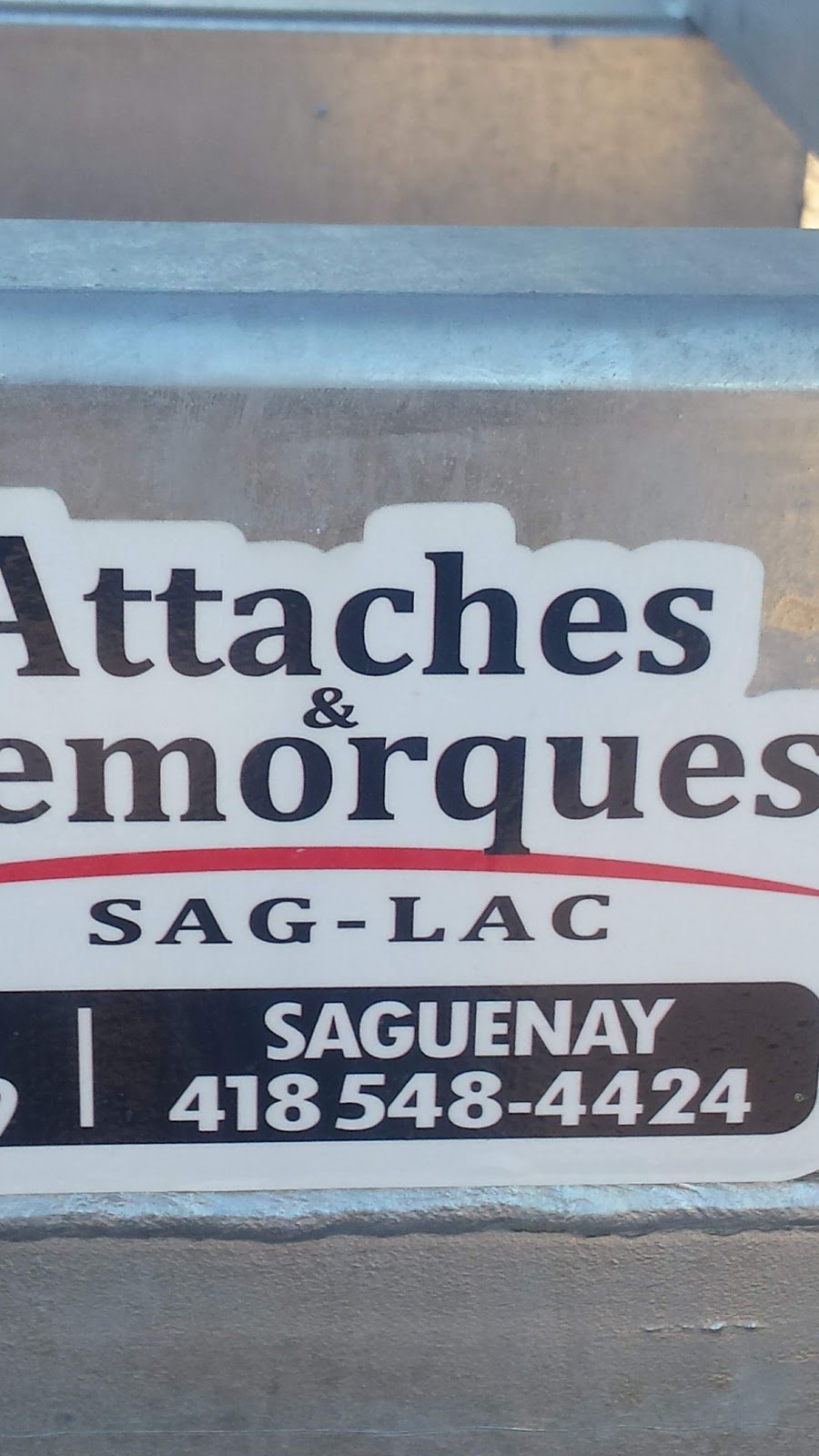 Attaches et Remorques Sag-Lac | 2421 Bd du Royaume, Jonquière, QC G7T 1A2, Canada | Phone: (418) 548-4424