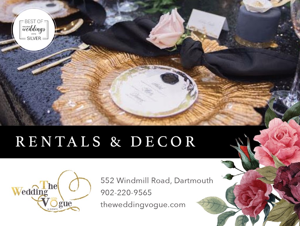 The Wedding Vogue | 552 Windmill Rd, Dartmouth, NS B3B 1B4, Canada | Phone: (902) 220-9565