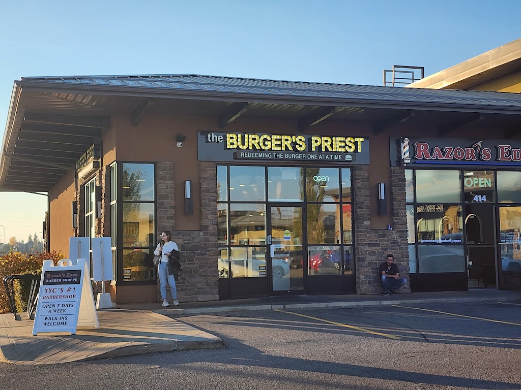 The Burgers Priest | 4600 130 Ave SE #418, Calgary, AB T2Z 0C2, Canada | Phone: (587) 943-4708
