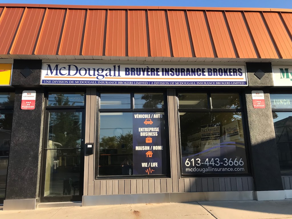 McDougall Insurance & Financial - Embrun | 1025 Notre Dame St, Embrun, ON K0A 1W0, Canada | Phone: (613) 443-3666
