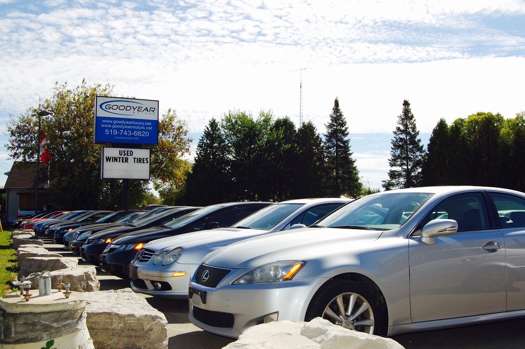 Goodyear Motors | 811 Sawmill Rd, Bloomingdale, ON N0B 1K0, Canada | Phone: (519) 654-7042