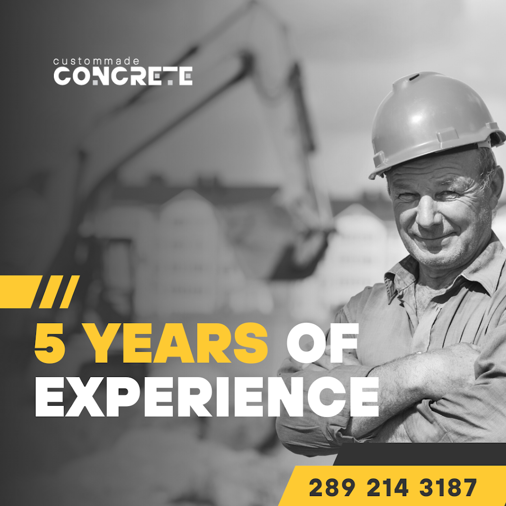 CustomMade Concrete | 1977 Port Davidson Rd, Township Of West Lincoln, ON L0R 2A0, Canada | Phone: (905) 931-0936