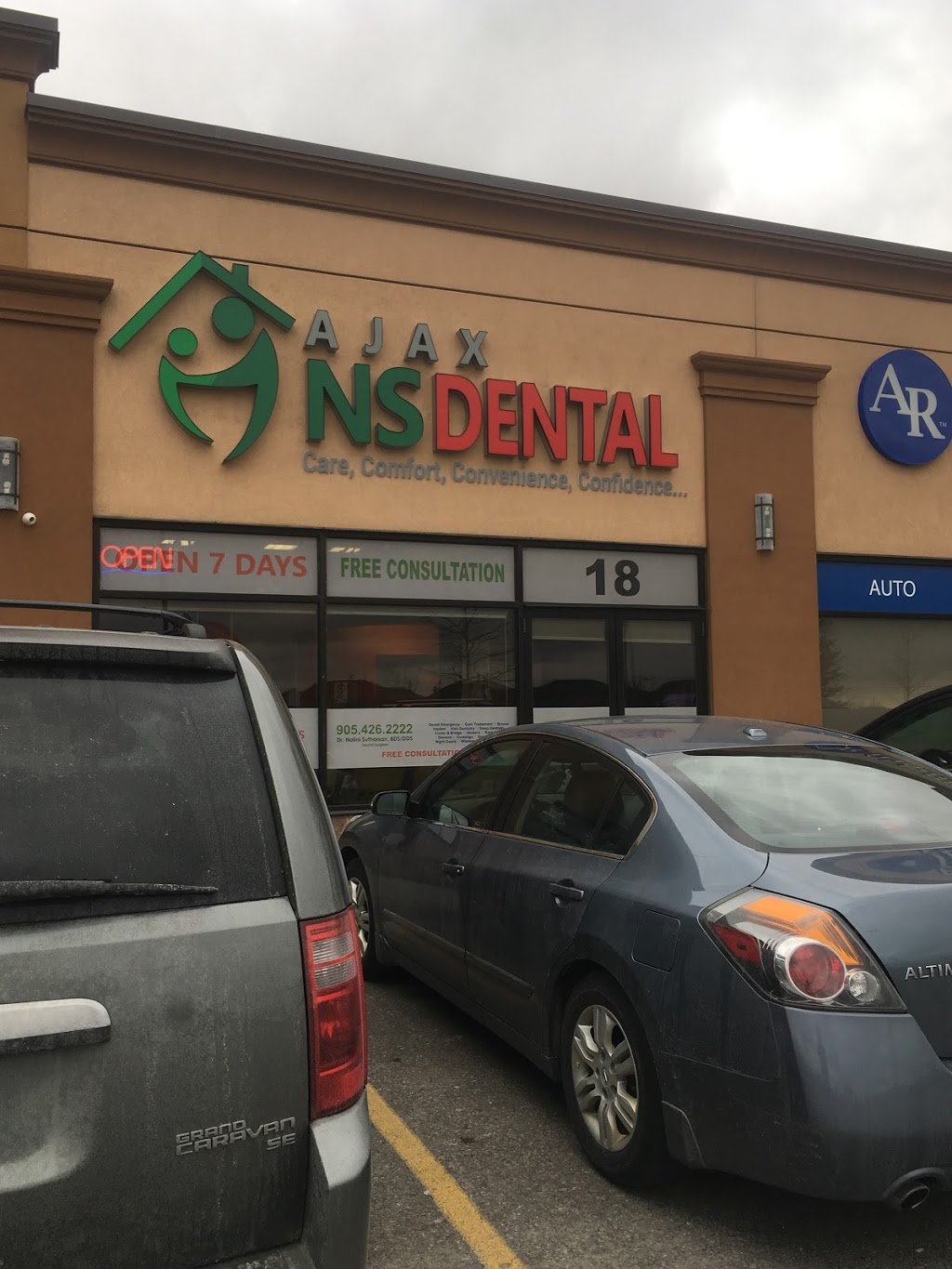 Ajax NS Dental | dentist | 1801 Harwood Ave N #18, Ajax, ON L1T 0K8, Canada | 9054262222 OR +1 905-426-2222