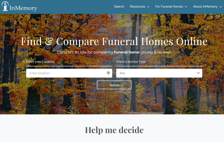 In Memory Services Ltd | 15240 34 Ave, Surrey, BC V3S 2J9, Canada | Phone: (778) 246-0321