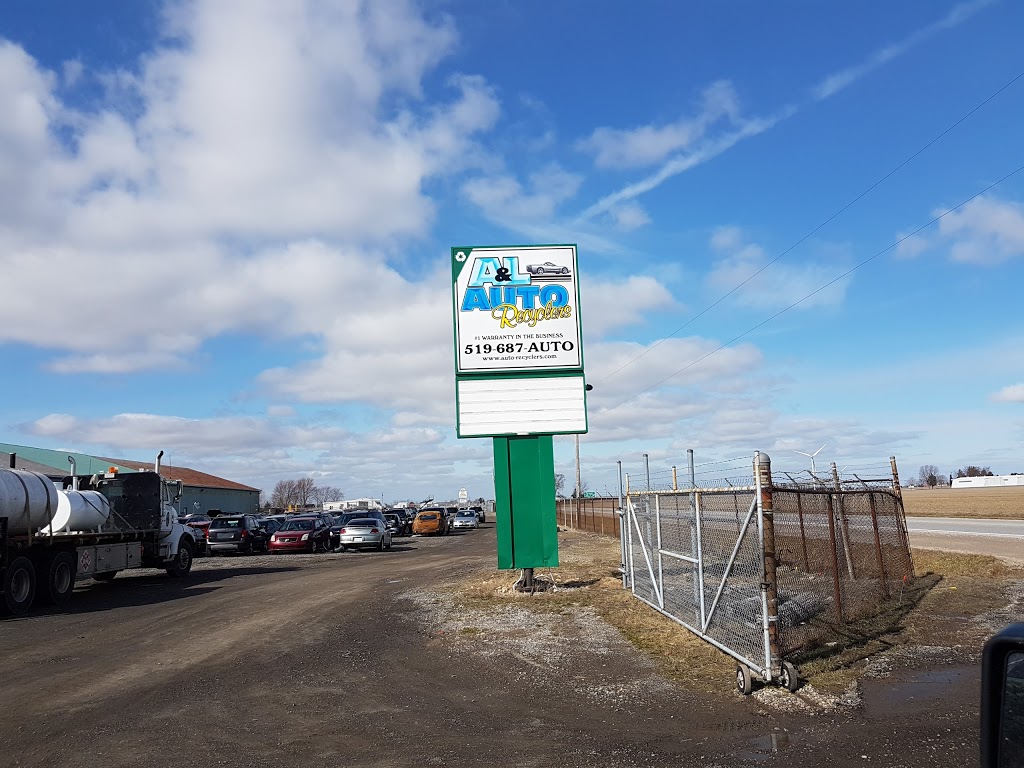 A&L Auto Recyclers | 7525 County Rd 42, Pointe aux Roches, ON N0R 1N0, Canada | Phone: (519) 687-2886